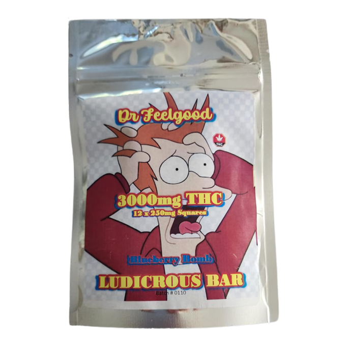 Dr. Feelgood – Blueberry Bomb Ludicrous Bar
